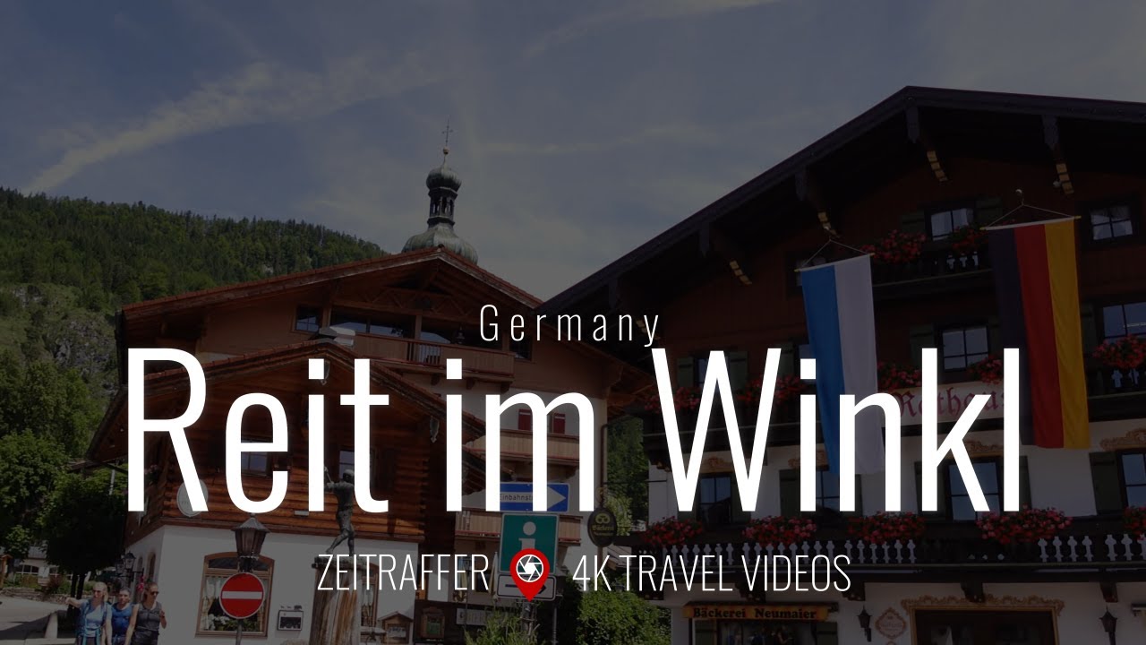 Reit im Winkl URLAUB Travel Walk в Баварских Альпах (субтитры ENG RUS)