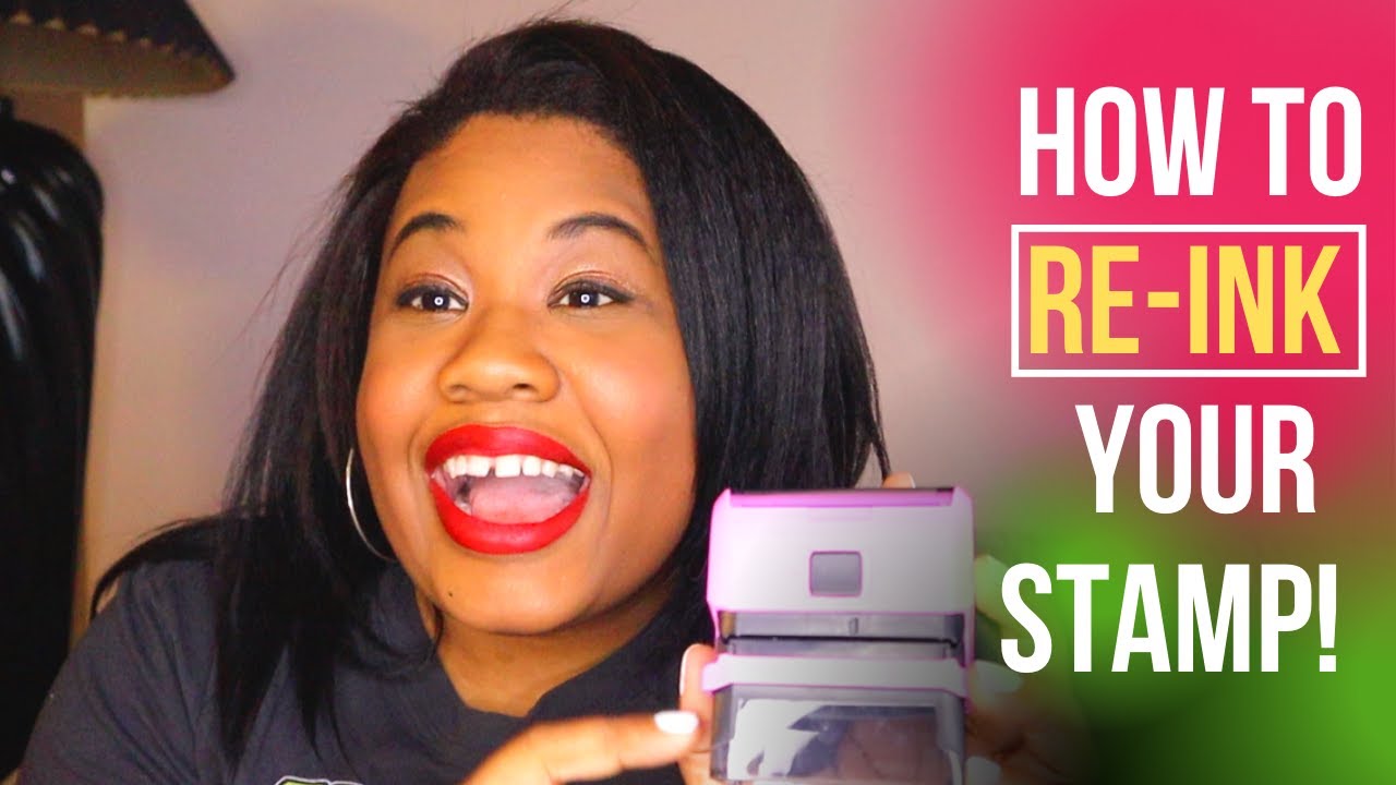 How To Re-Ink Your Notary Self-Inking Stamp | Tutorial