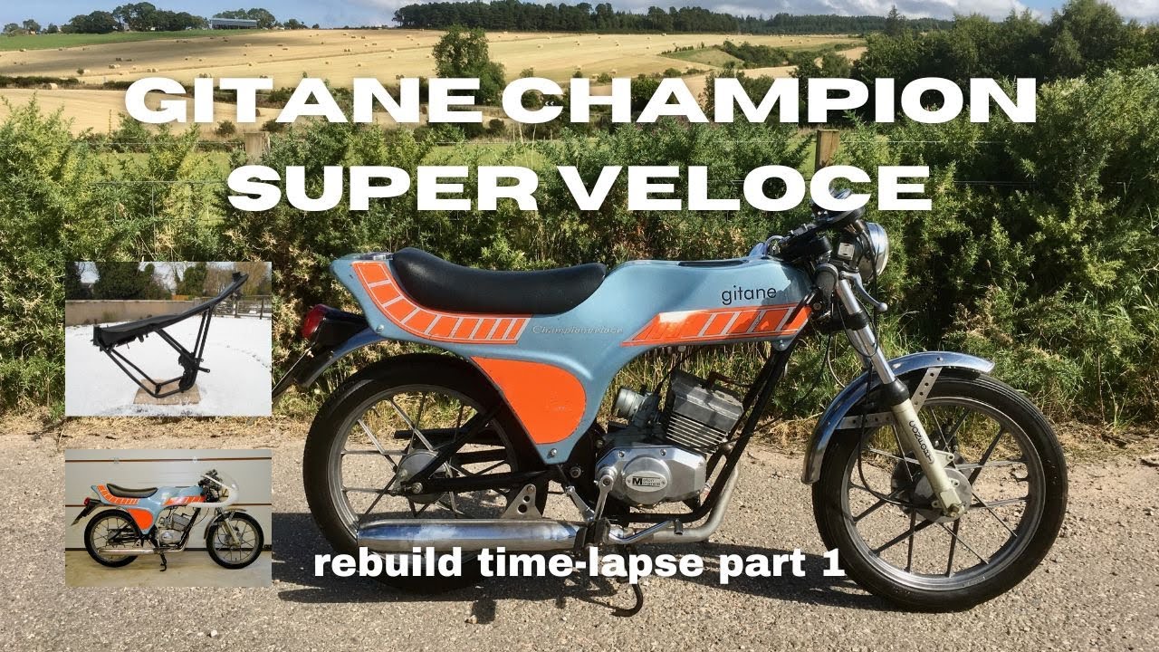 Gitane Champion Super Veloce Time-Lapse Build Part 1