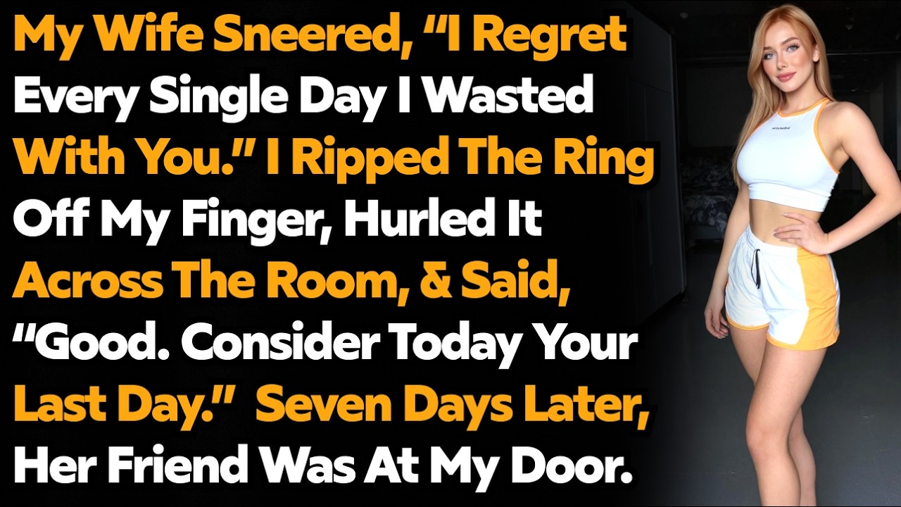 My Wife Said, “I Regret Every Single Day I Wasted With You. I Opened Our Marriage." Cheating Story