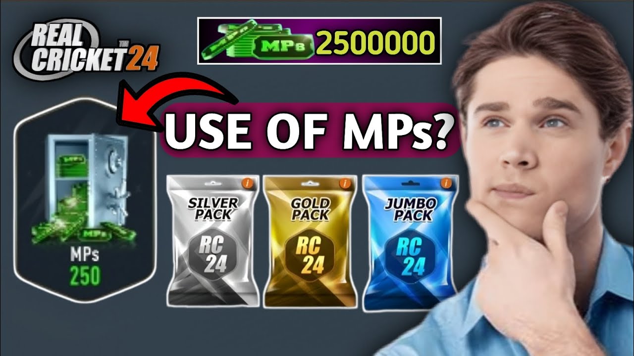 How To Use MPs In Real Cricket 24🤔