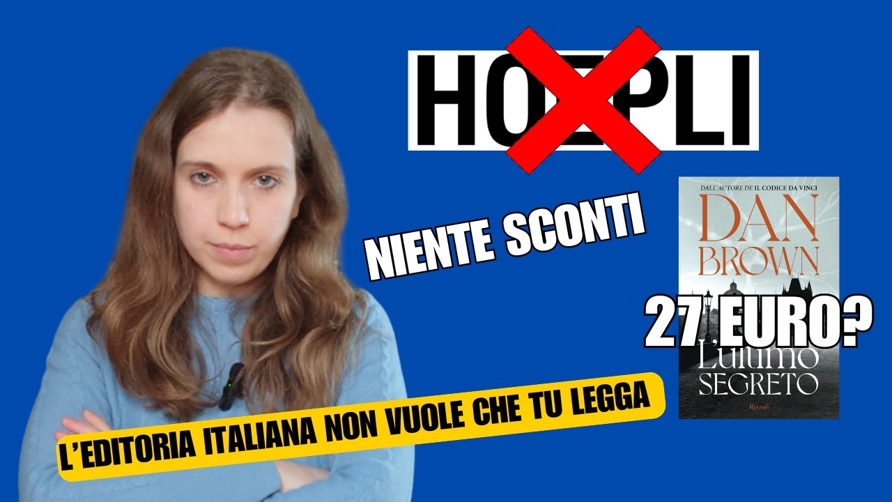 L'editoria italiana NON VUOLE che tu legga