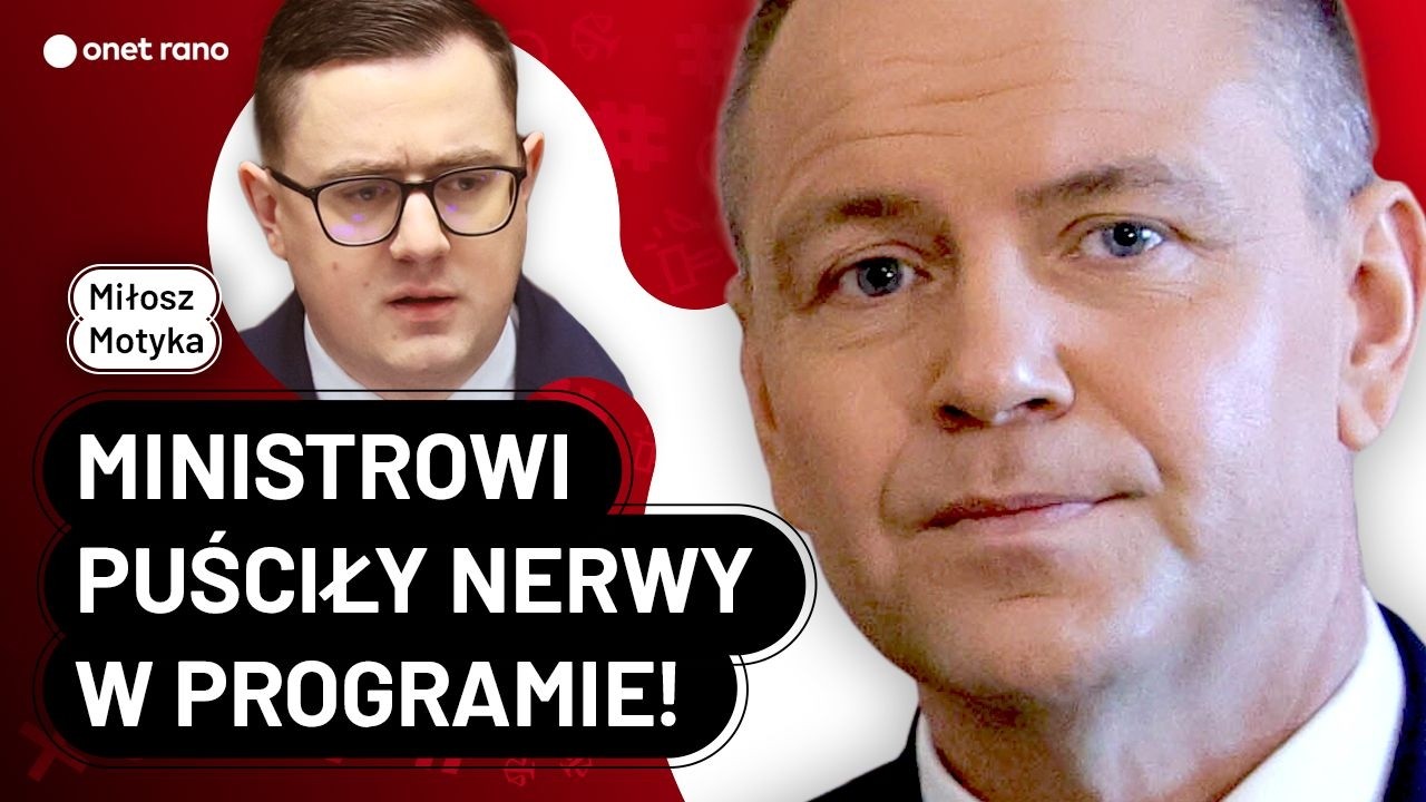 Motyka: Nawrocki zna się tylko na klepaniu po m_rdach w lesie! | Onet Rano