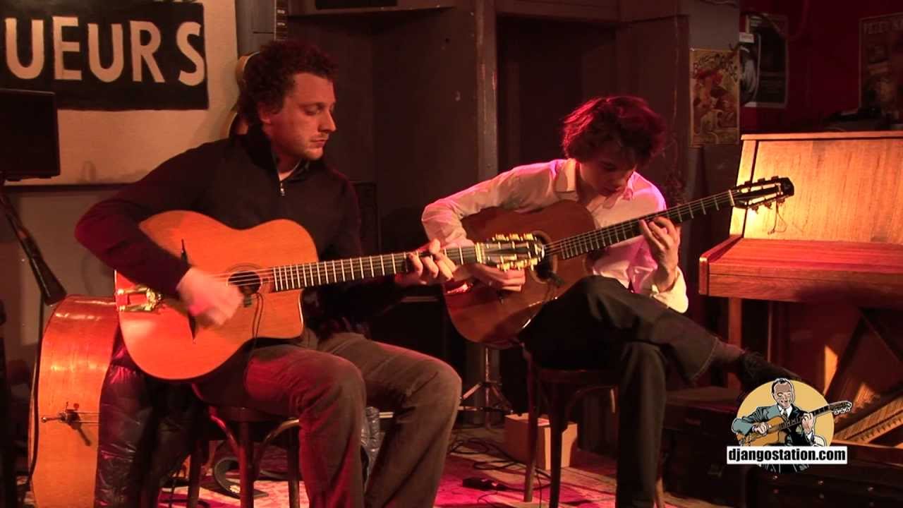 Soir&eacute;e Djangostation avec Adrien Moignard, Antoine Boyer Aux Petits Joueurs Paris - 2