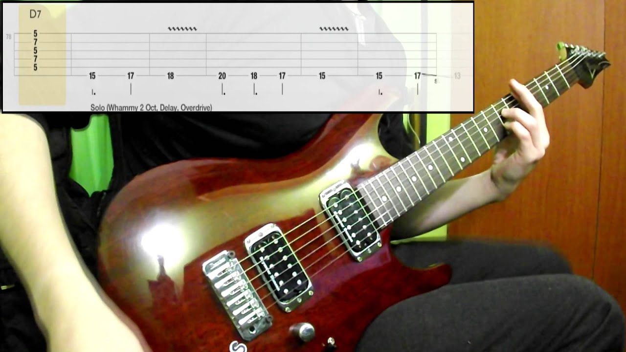 Audioslave - Like A Stone (Guitar Cover) (Play Along Tabs In Video)