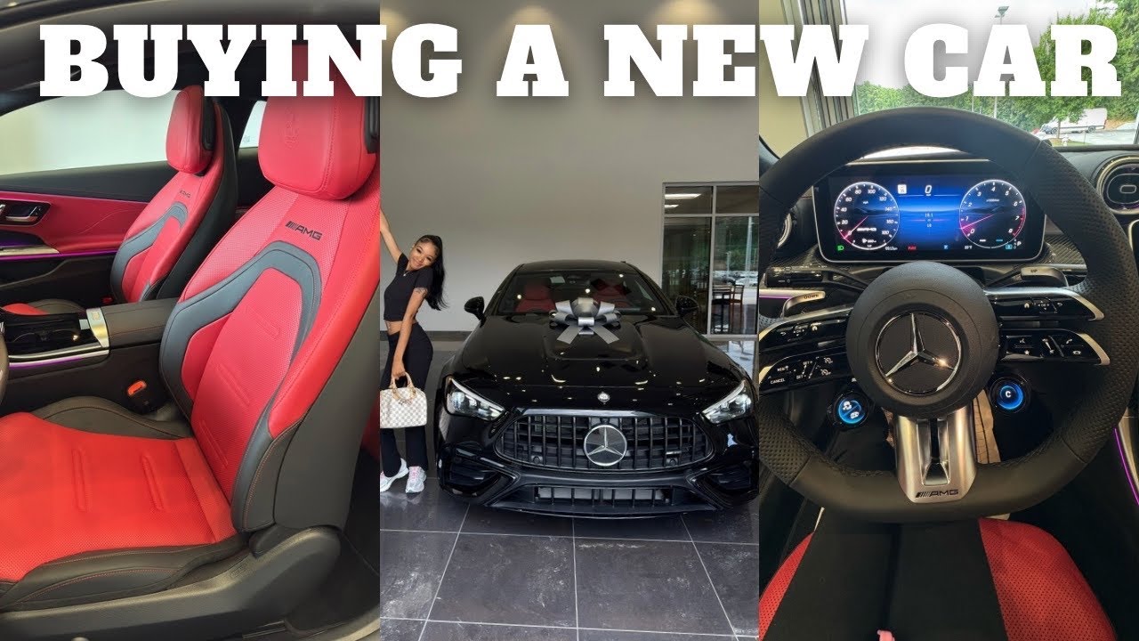 BUYING MY DREAM CAR | 2026 AMG CLE 53: car tour, dealership process, window tint + more