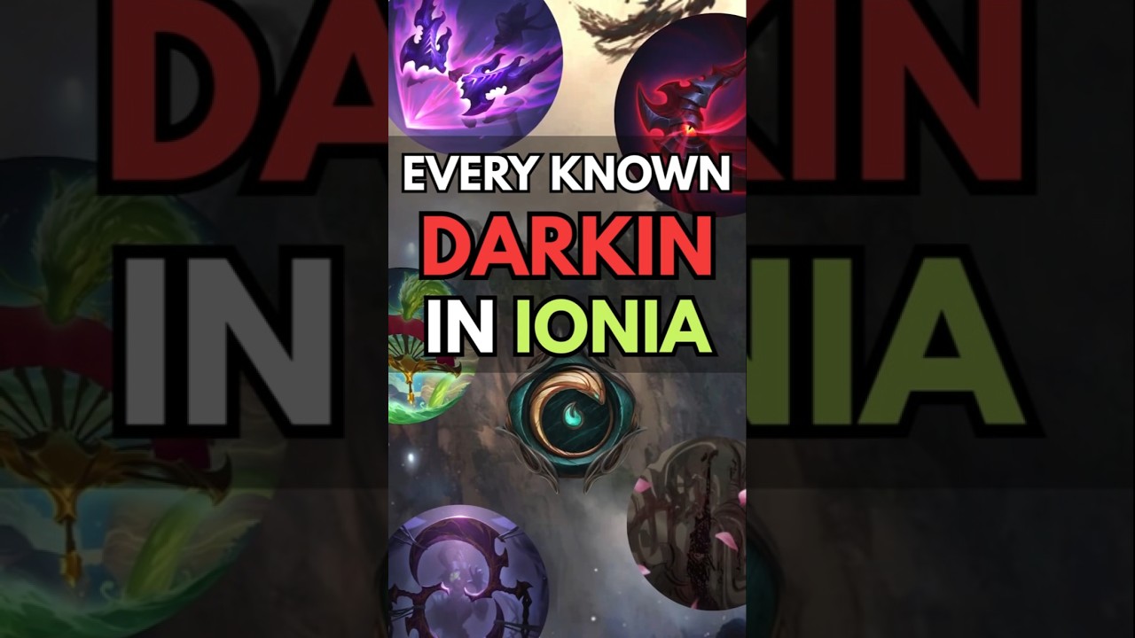 Every Known Darkin In Ionia! A League of Legends Lore Recap. #darkin #lore #leagueoflegends #ionia