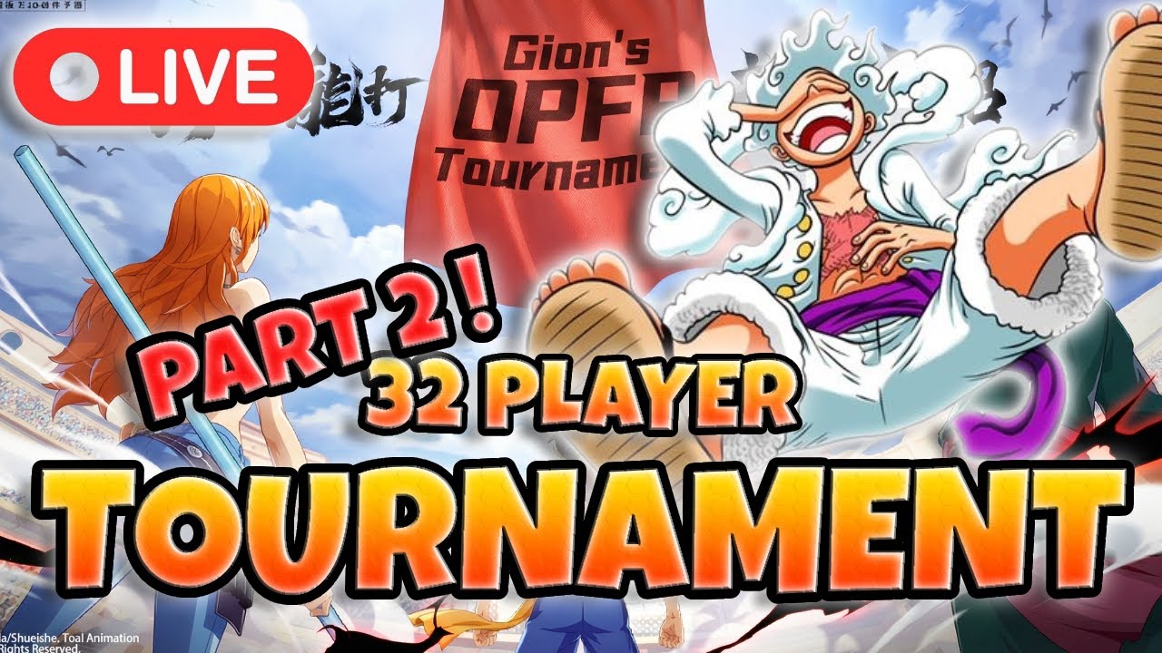 *LIVE* 32 PLAYER OPFP TOURNAMENT PART 2- One Piece Fighting Path