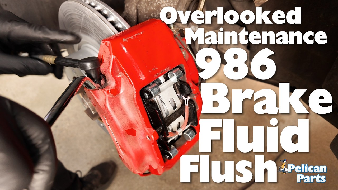 986 Boxster S Brake Fluid Flush 2001-2004