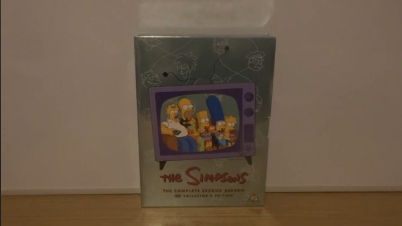 The Simpsons Season 2 (UK) DVD Unboxing