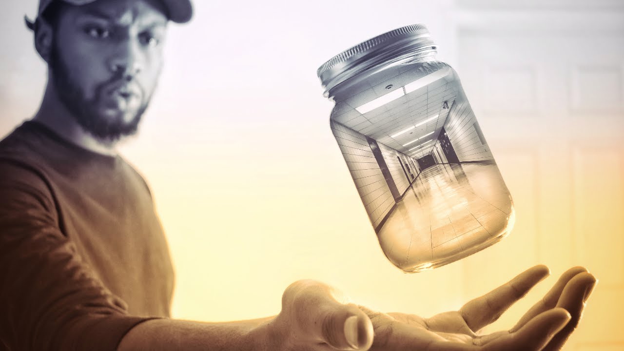 Quick Edit: Put any image in a Jar effect