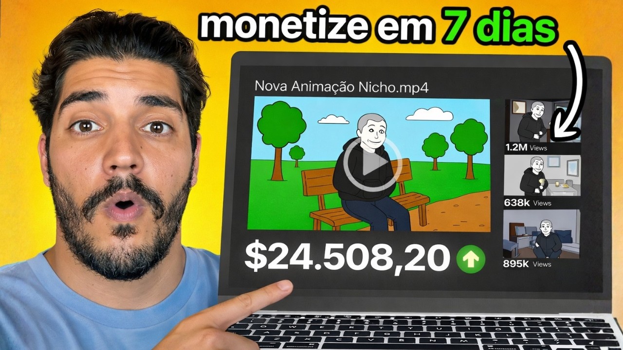 1 UNICO video fez mais de R$ 40.000 nesse NICHO SECRETO com IA