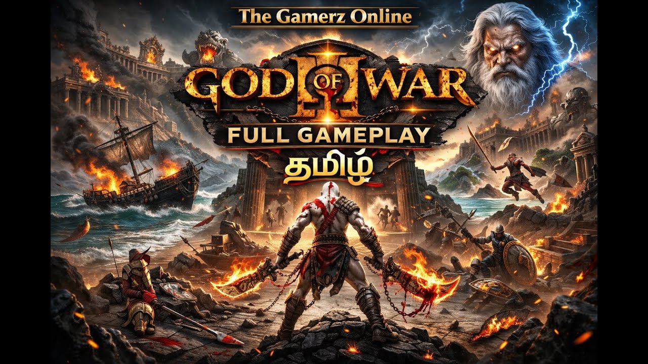 GOD OF WAR 2 FULL GAMEPLAY தமிழ்