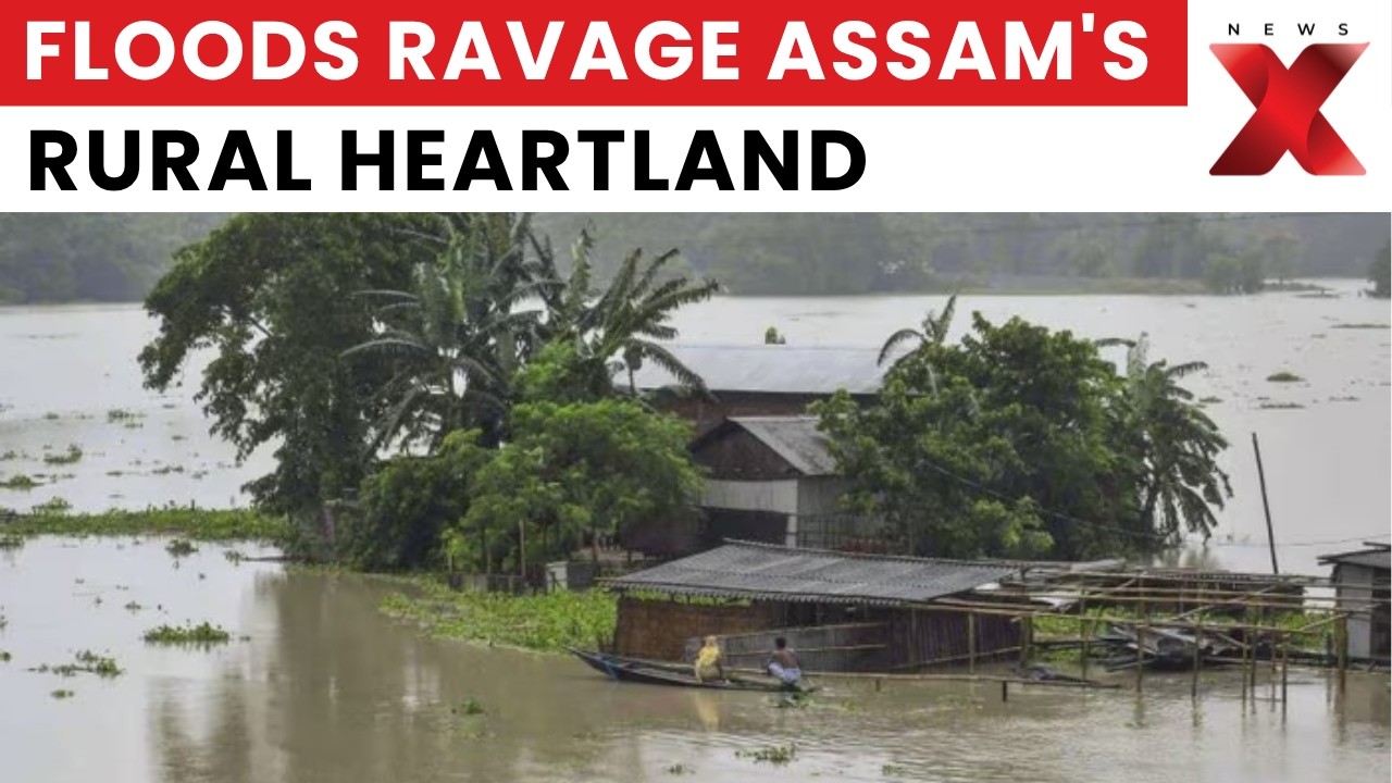Assam Floods: Over 3 Lakh Affected as 631 Villages Remain Under Water