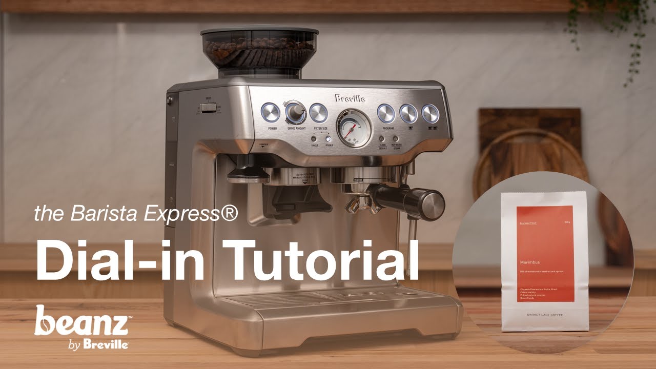 beanz.com | How to dial-in Marimbus espresso by Market Lane using the Barista Express&reg; | Breville AU
