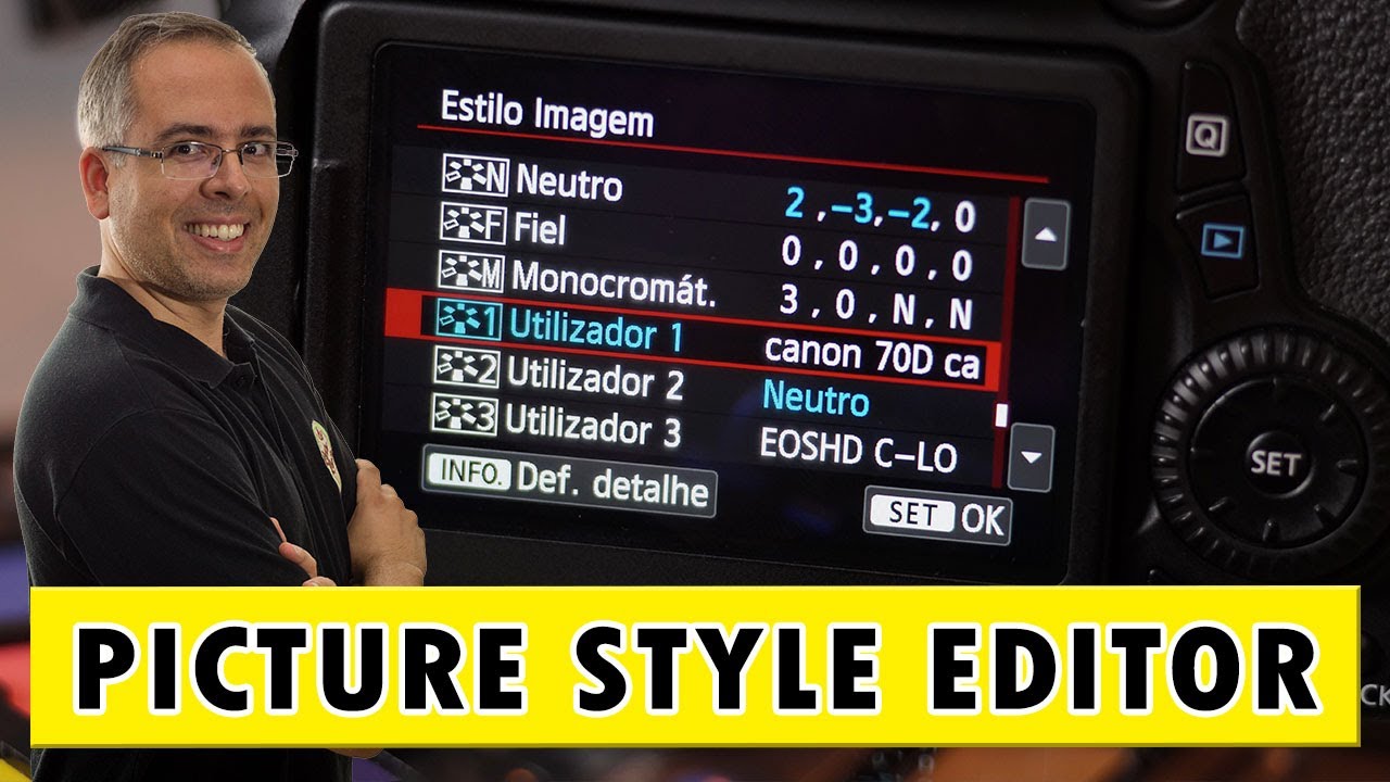 Picture Style Editor | Como criar estilo de imagem calibrado na câmera Canon