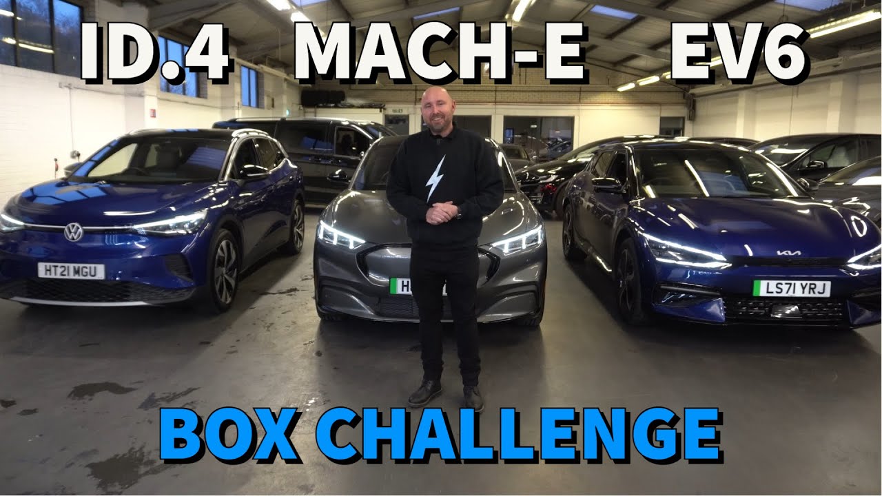 Big Box and practicality test - Kia EV6 v VW ID4 v Ford Mustang (and a bit of Ioniq 5, BMW i3,Tesla)