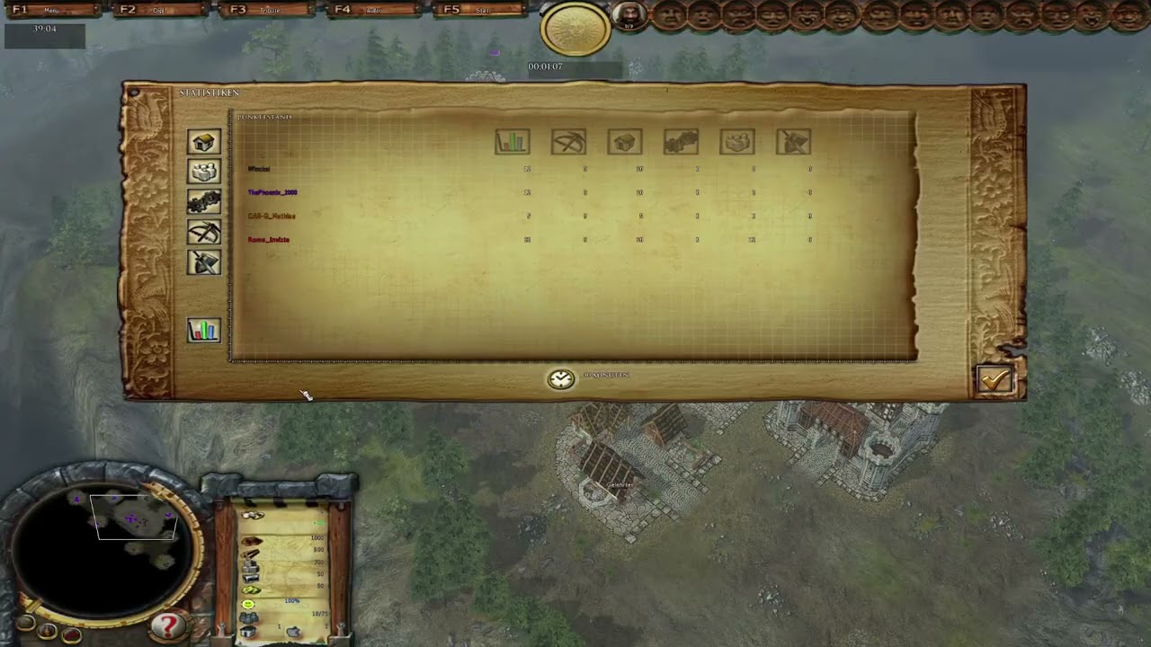 Die Siedler 5 - Winterturnier 2025/26 - Upper-Bracket 2 - Macht der Strategen gegen Pythagoras
