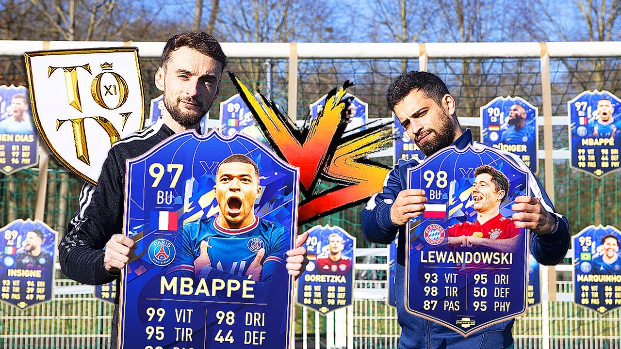 QUI CRÉERA LA MEILLEURE ÉQUIPE DE L'ANNÉE 2021 ? (TOTY FIFA 22)