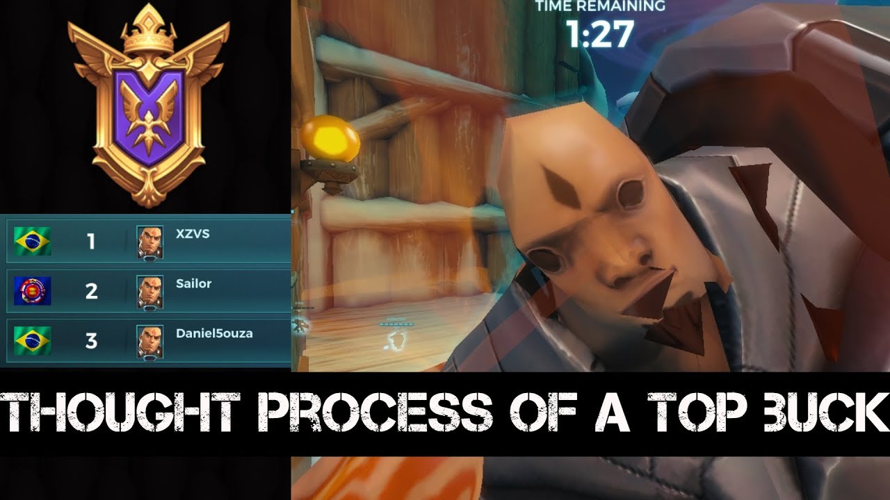 How a Grandmaster Buck thinks | Game analysis of a 53-8, 145k Damage Ranked match