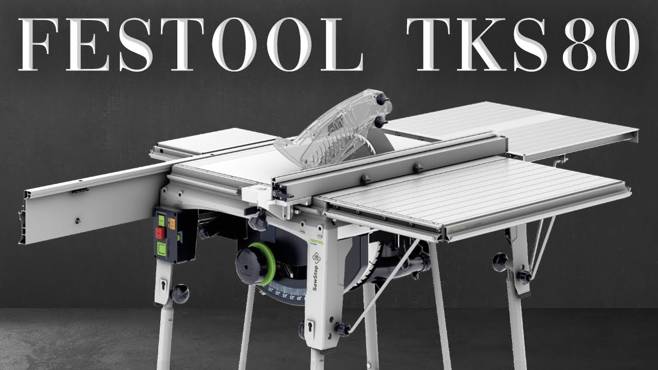 Festool Saw Stop TKS 80 Review (and Custom Shop Cart)