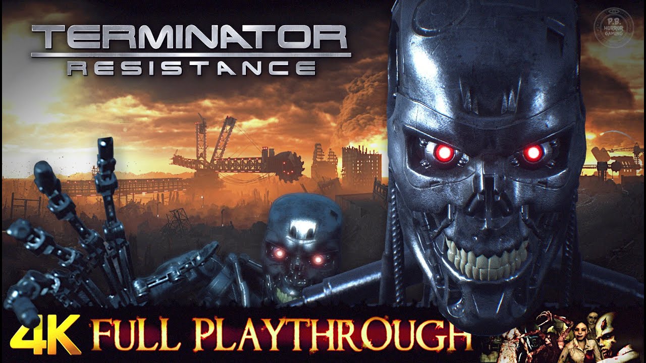 TERMINATOR : RESISTANCE | ALL SIDE QUESTS | FULL GAME Walkthrough No Commentary 4k 60FPS