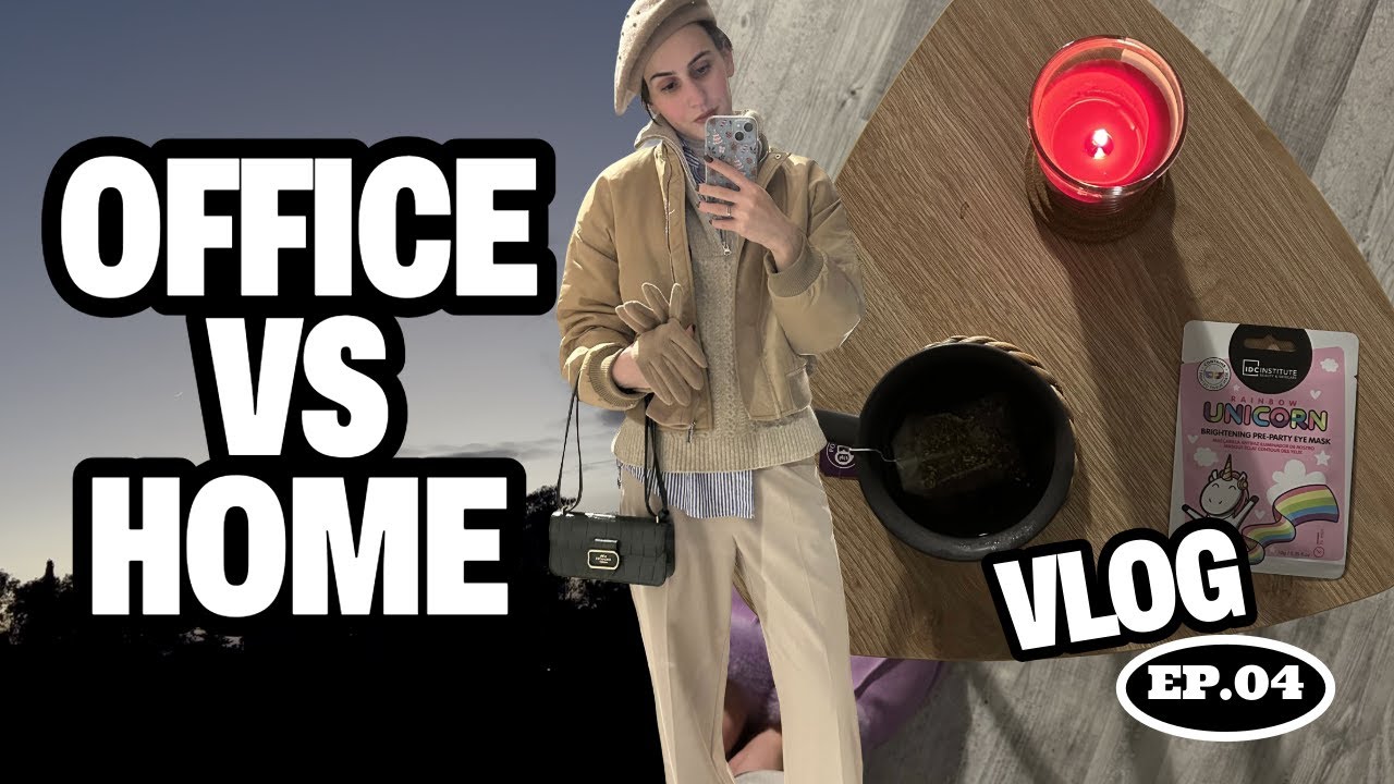 Oficina vs Home Office: Mi rutina REAL trabajando | Vlog #0.4