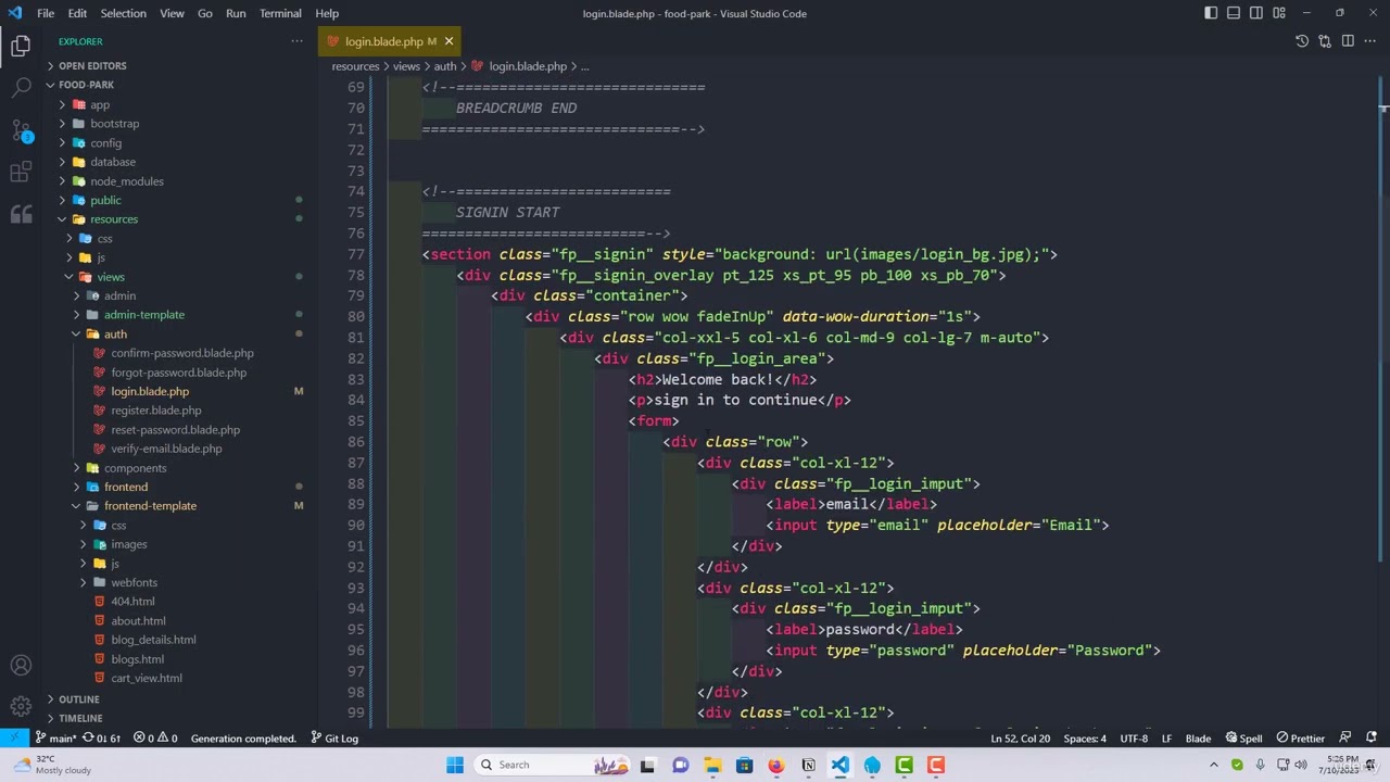 001 1 Frontend   Login Page Mastering Part   1