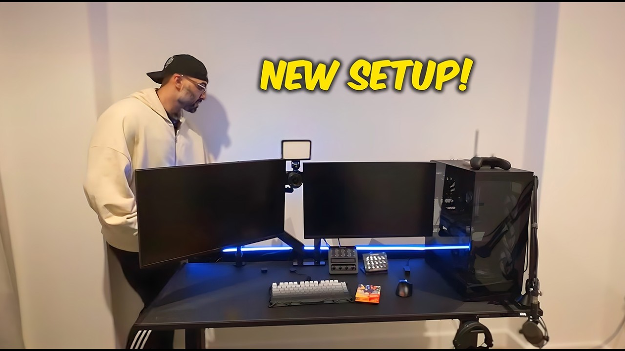 I Moved Out! Live Building my new SETUP!