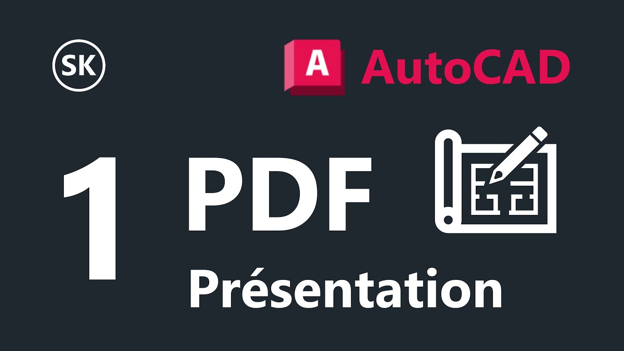 AutoCAD : Présentation & Export de PDF | Partie 1 : Mise en page & Création de cartouche et bloc
