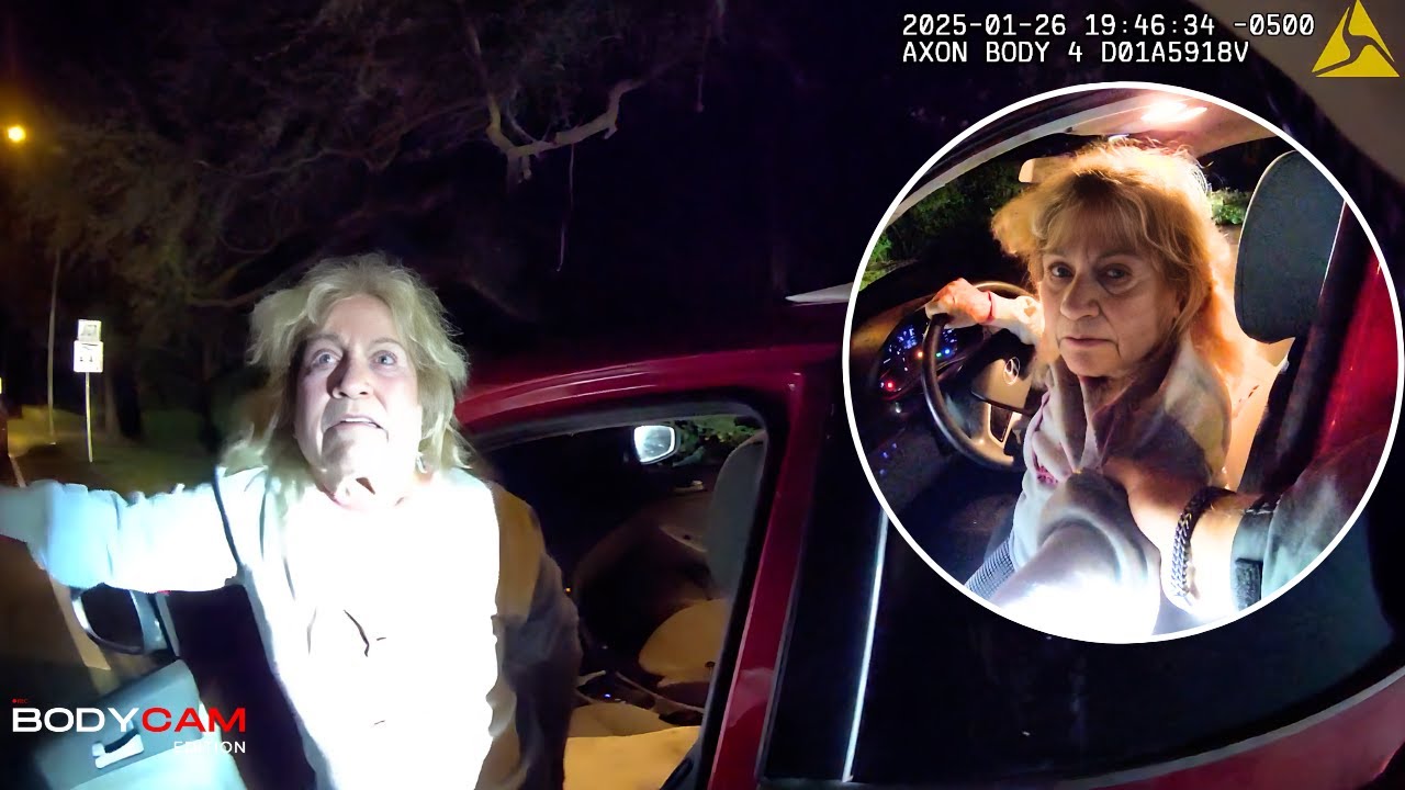 Entitled 82-Year-Old Completely Loses it Over Speeding Ticket