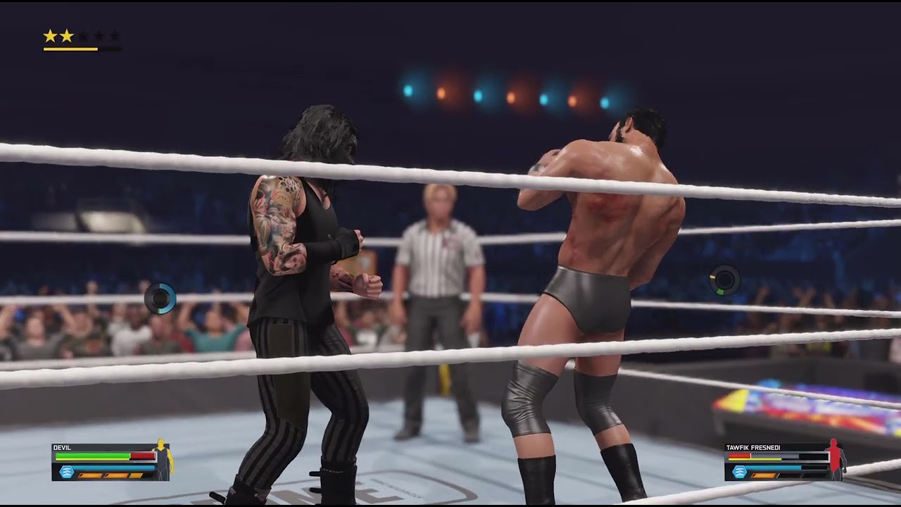 Tawfik Fresnedi vs Devil for the undisputed WWE championship:BL