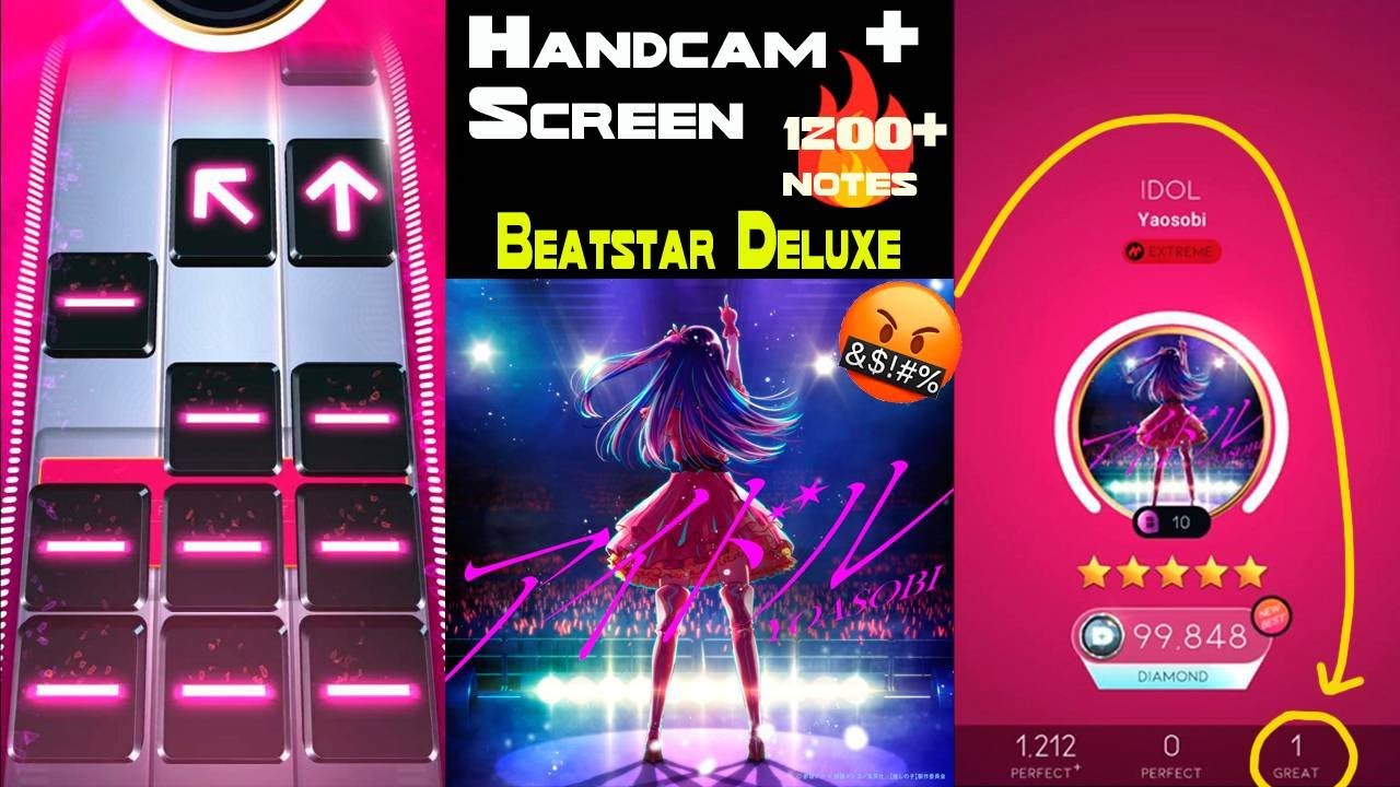 [Beatstar Deluxe] アイドル（idol) (EXTREME++) | YOASOBI | Handcam + Screen