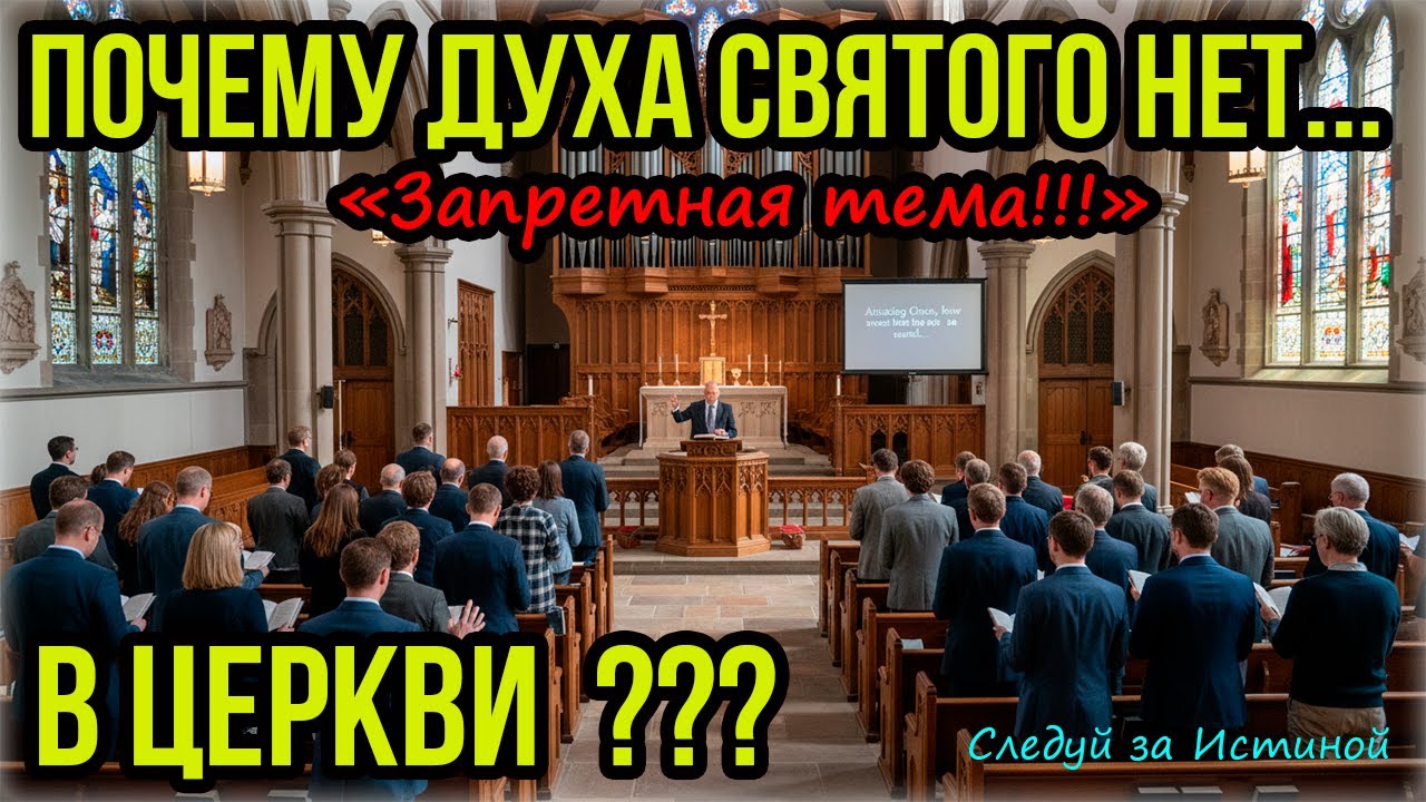 |ПОЧЕМУ ДУХА СВЯТОГО НЕТ В ЦЕРКВИ?|