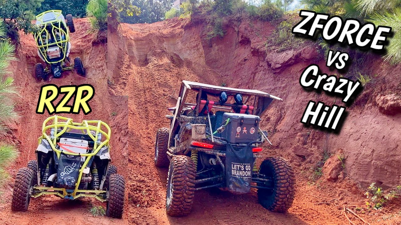 CFMOTO ZFORCE Takes on Tube Chassis RZR Hill Climb at BMB Off-Road