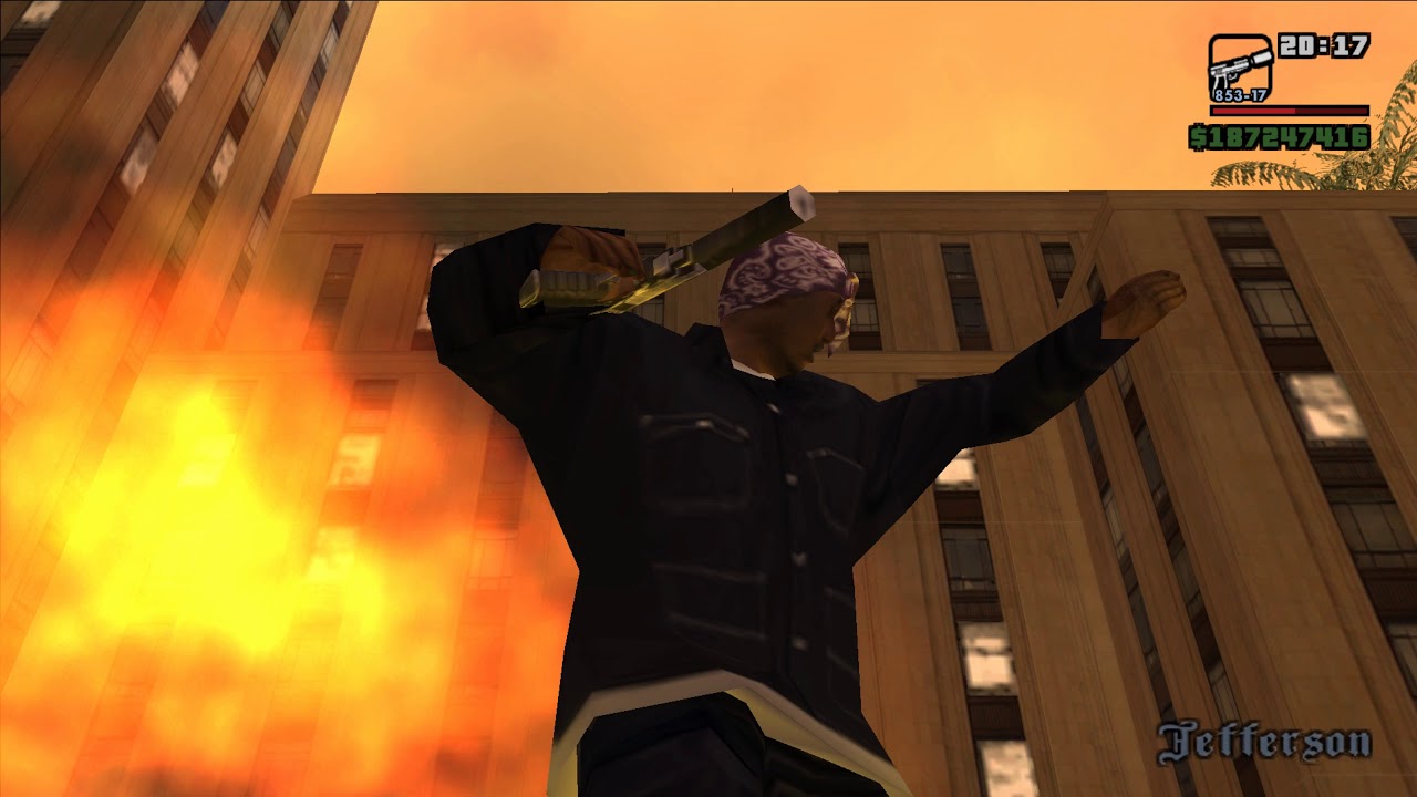 GTA San Andreas [PC] Cheat Menu Gameplay [1440p60]