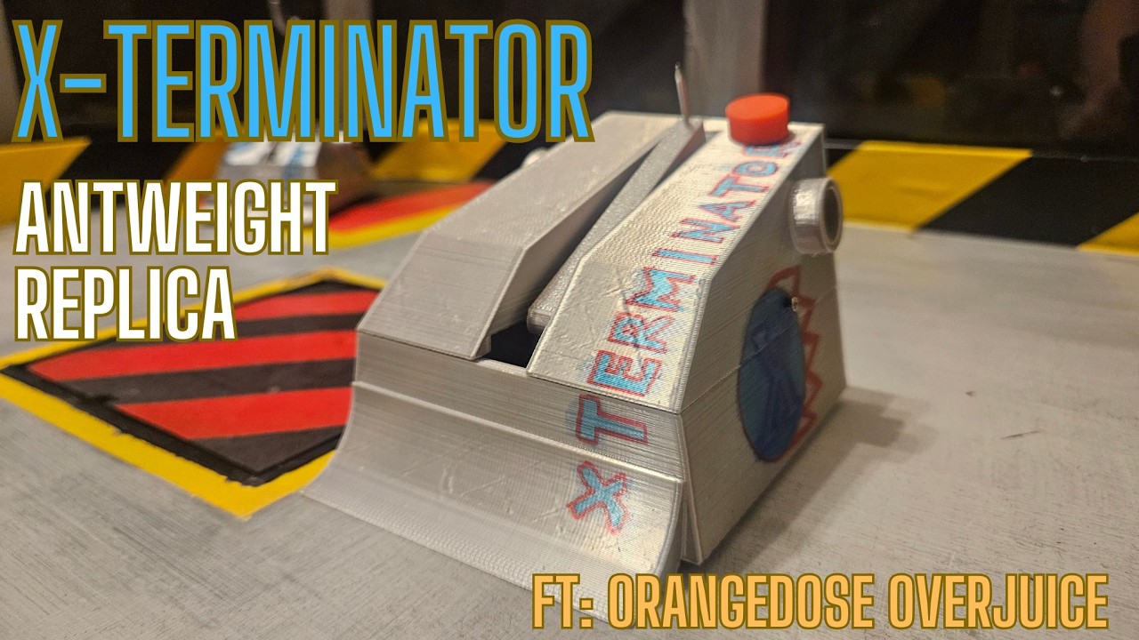 X-terminator Antweight Replica Build (with OrangedoseOverjuice)