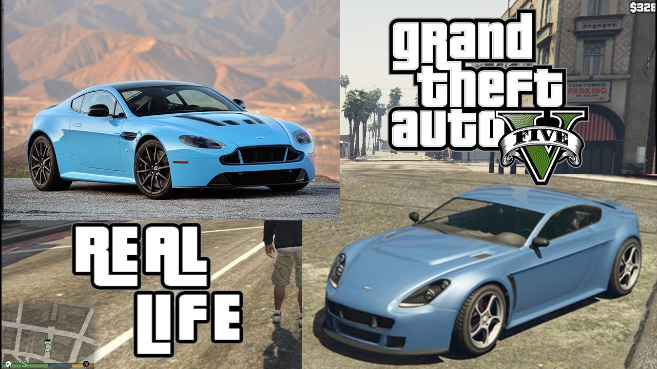 GTA V Cars In Real Life | Aston Martin