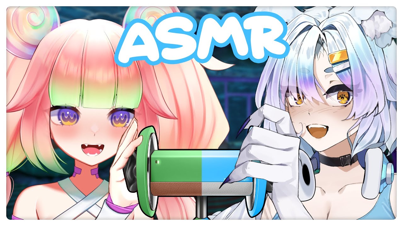 Get Tingled Against Your Will By Two Girls!【LIVE ASMR Collab】