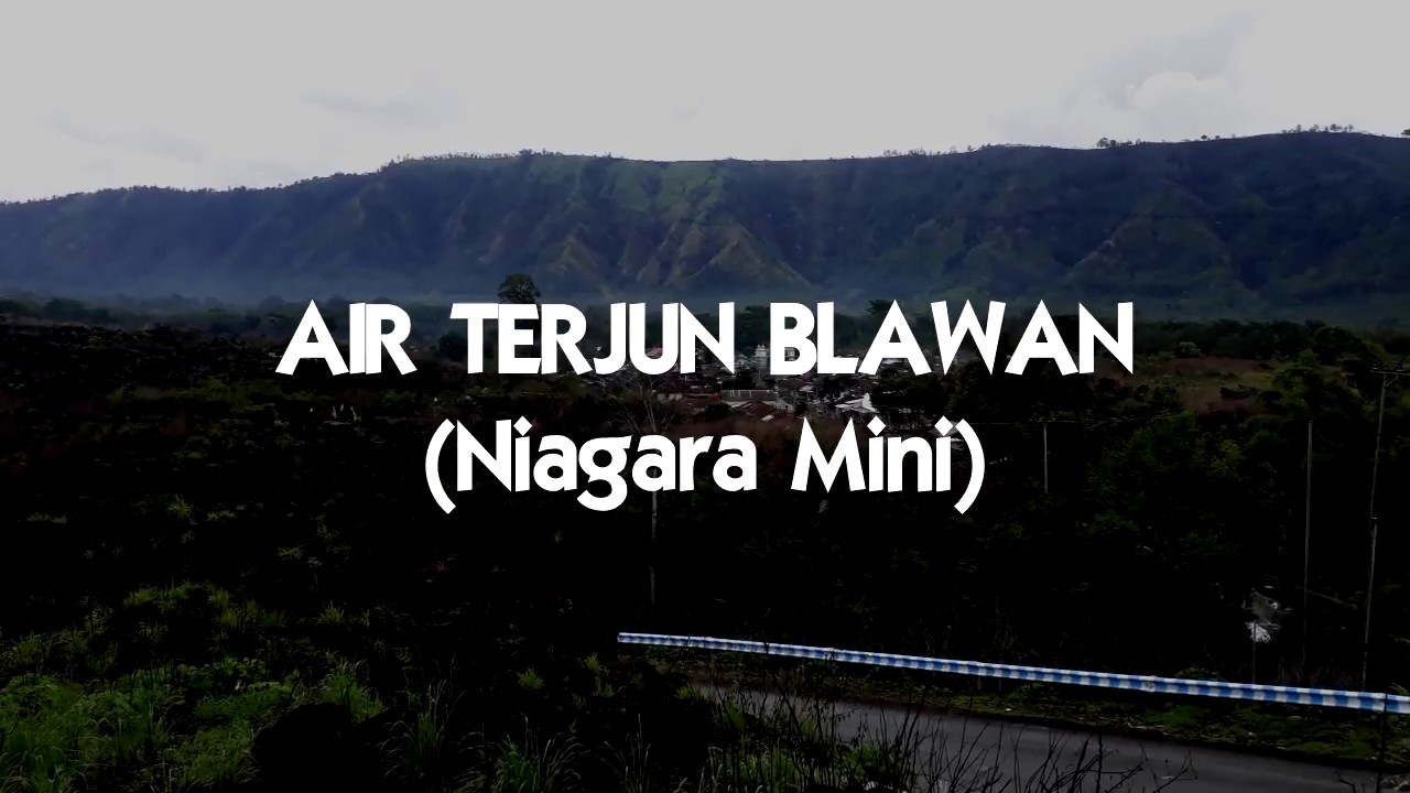 AIR TERJUN NIAGARA MINI