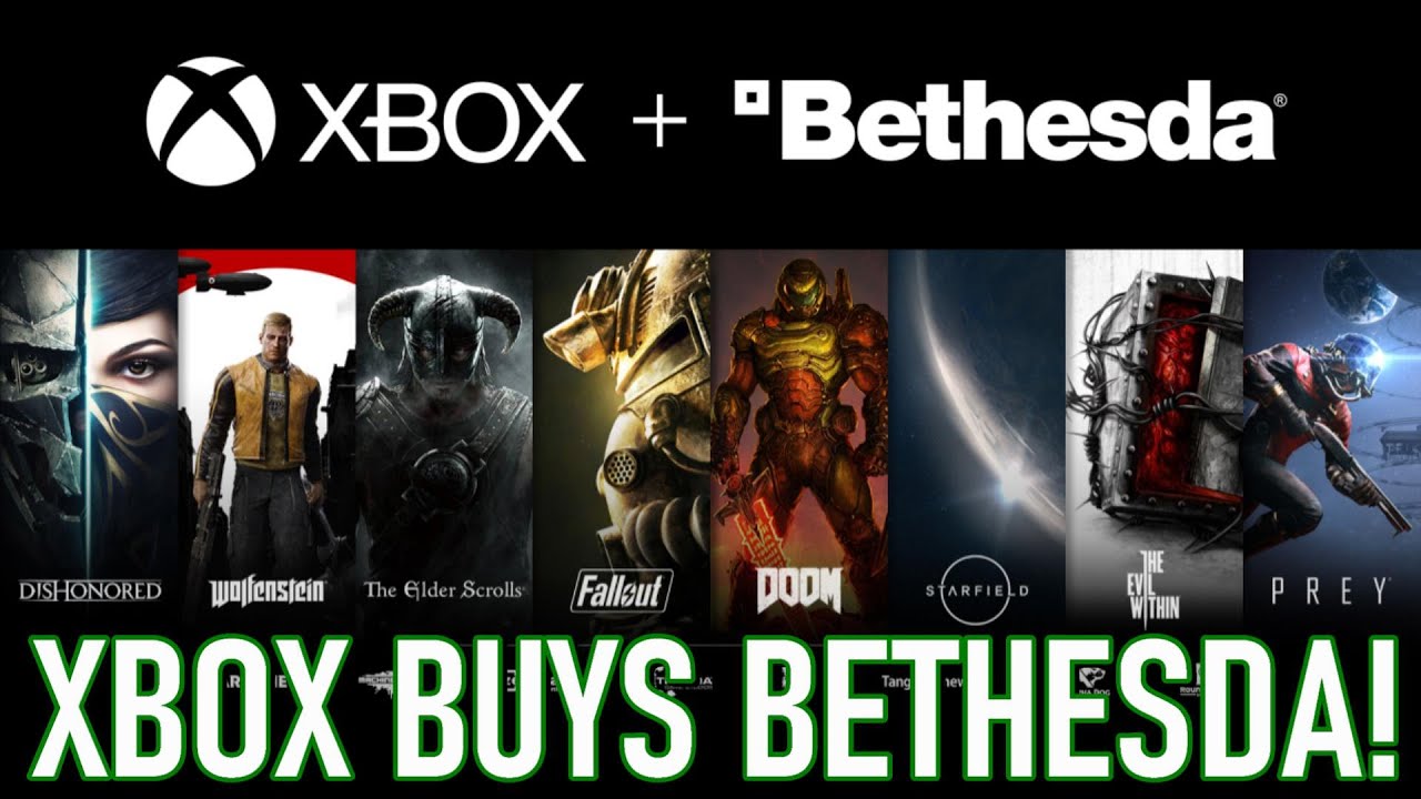 XBOX BUYS BETHESDA in a HUGE $7.5 Billion Deal - EVERYTHING YOU NEED TO KNOW!
