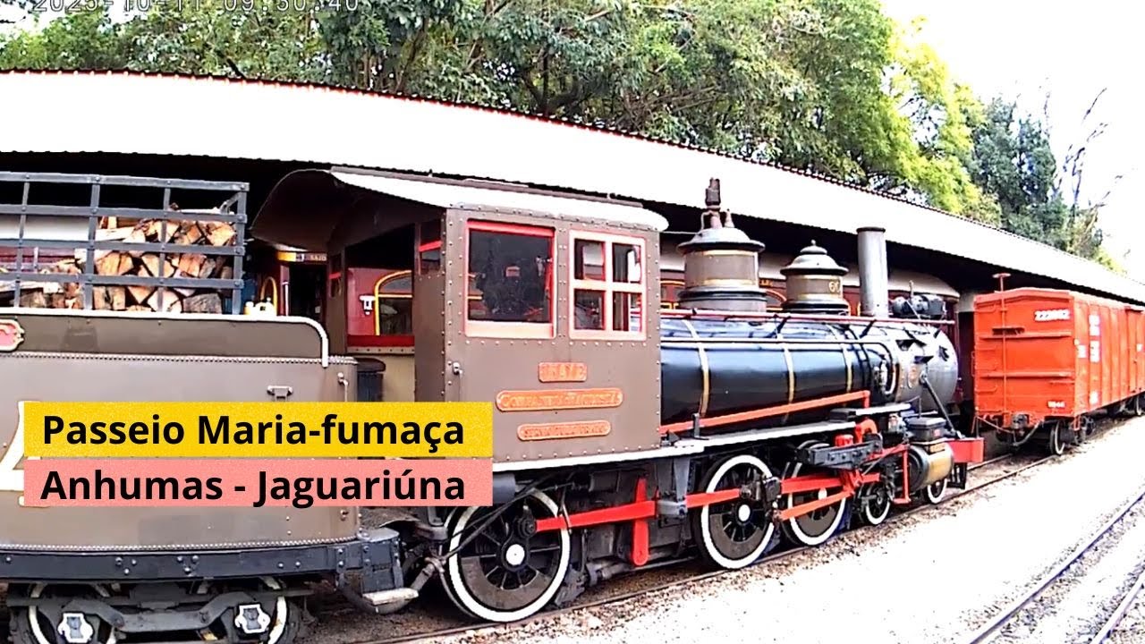 PASSEIO DE TREM ANHUMAS – JAGUARIUNA