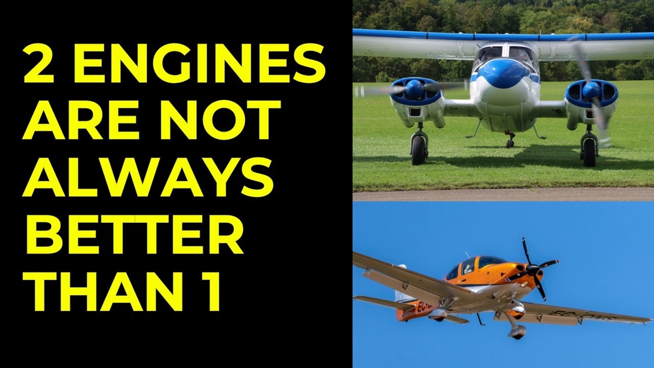Why Pilots Choose Single-Engine Over Twin Sometimes
