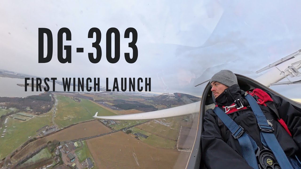 First Winch Launch - DG-303