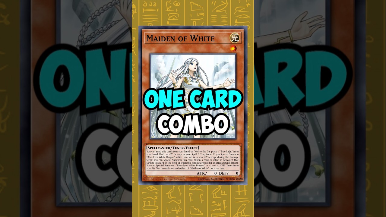 NEW Blue-Eyes 1 CARD COMBO!!! #yugioh #masterduel #blueeyeswhitedragon #combo