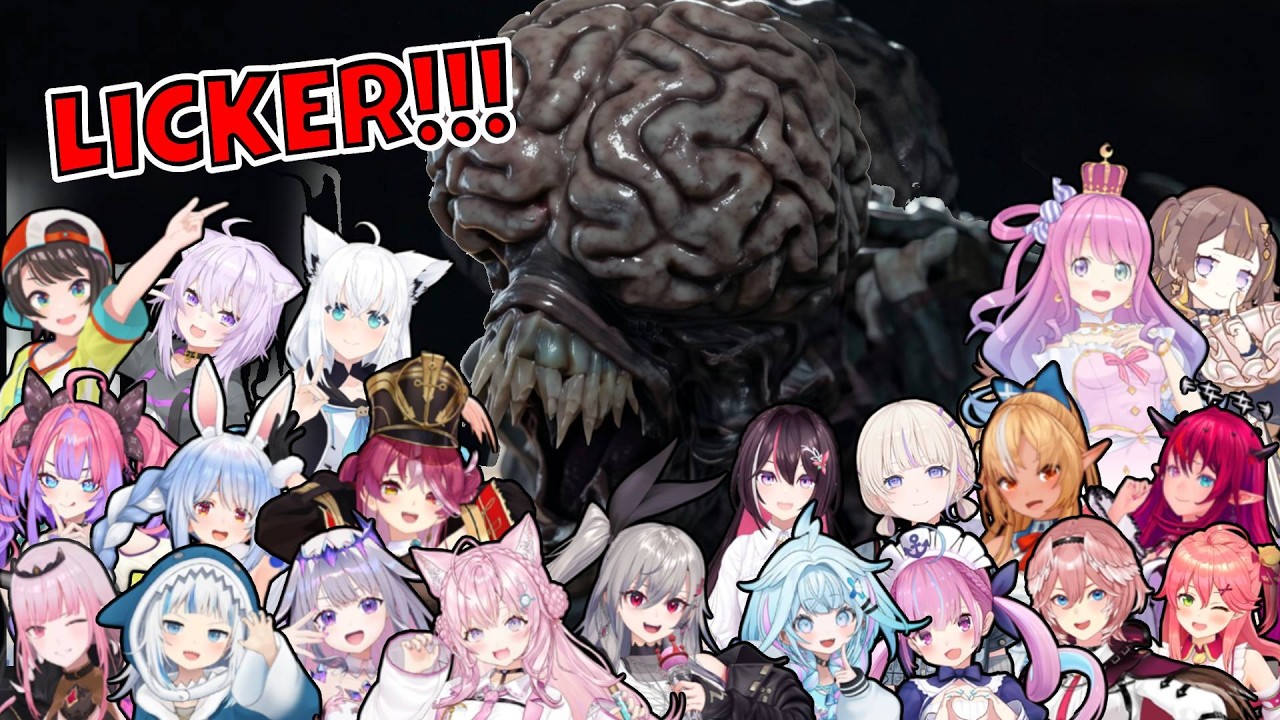 Everyone's Reaction to Encountering the Licker for the first time in the Resident Evil 2 Remake