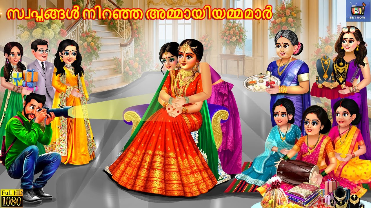 Swapnangal niranja ammaayiyammamaar | Malayalam Stories | Malayalam Moral Story | Malayalam Cartoon