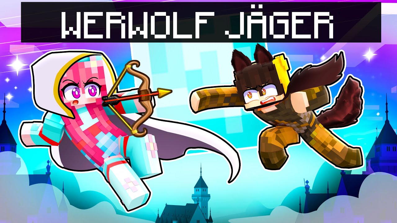 Ich spiele als WERWOLFJÄGERIN in Minecraft! 🐺🏹