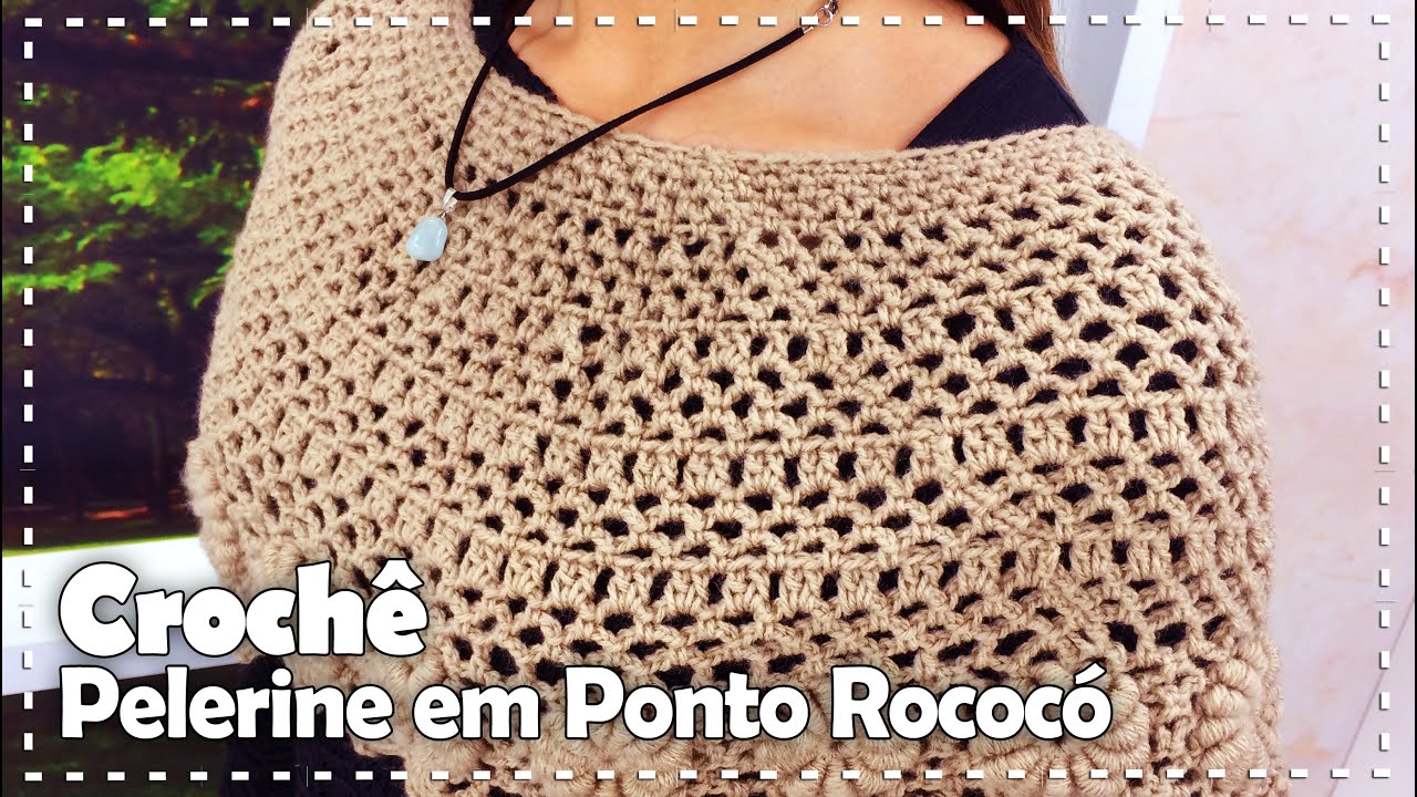 PELERINE COM PONTO ROCOCO com Vilma Maurer - Programa Arte Brasil - 03/08/2016