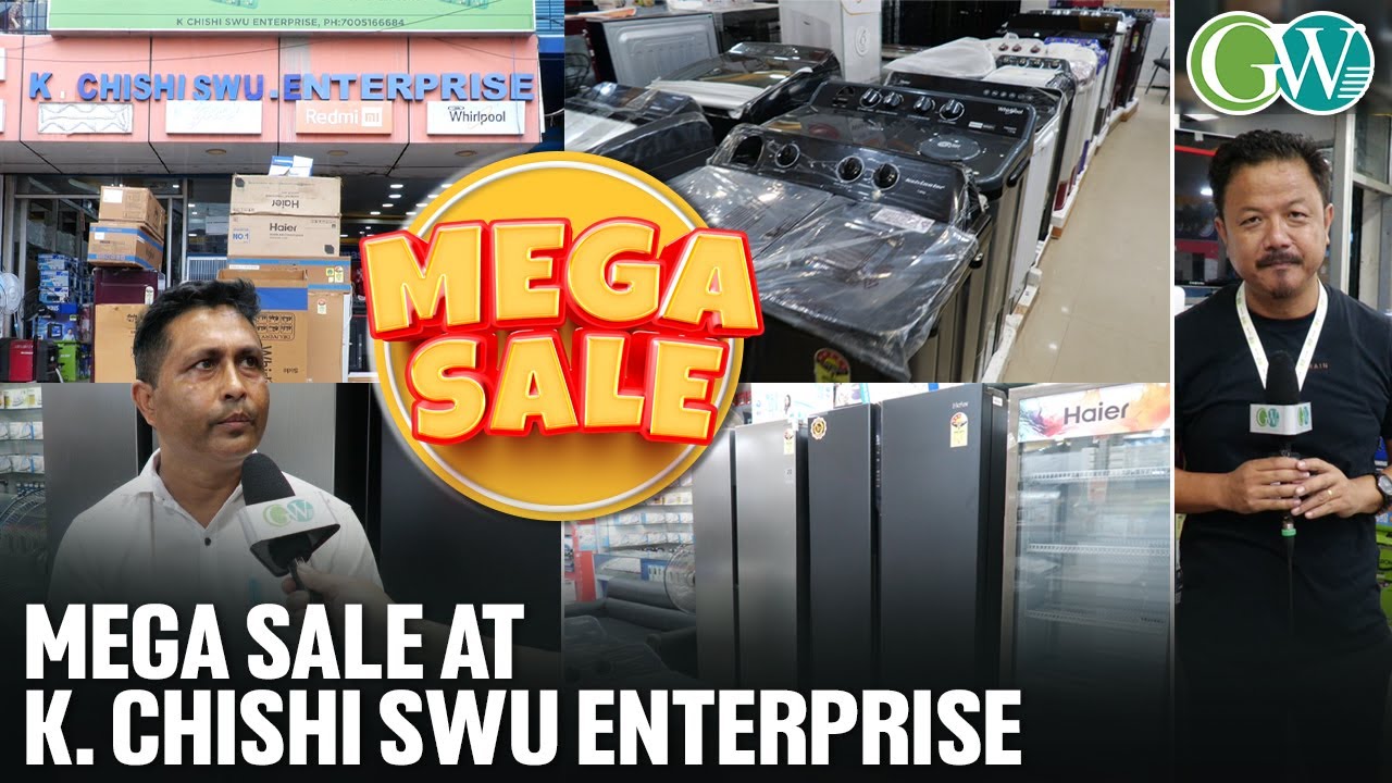 QUALITY ELECTRONICS AT AFFORDABLE PRICES: MEGA SALE AT K. CHISHI SWU ENTERPRISE
